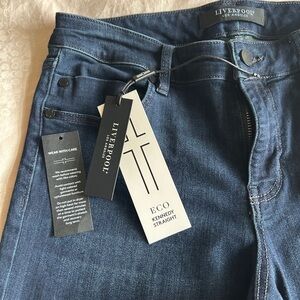 Liverpool Kennedy straight Women's Blue Jeans